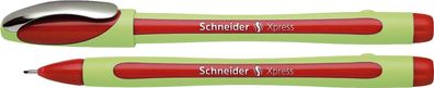 Schneider 190002 Fineliner Xpress - 0,8 mm, rot (dokumentenecht)