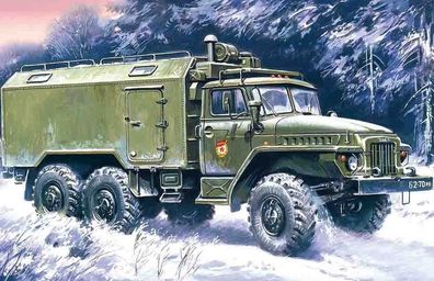 ICM 1:72 72712 URAL-375A Kommandowagen