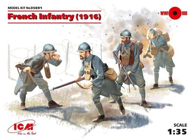 ICM 1:35 35691 French Infantry 1916