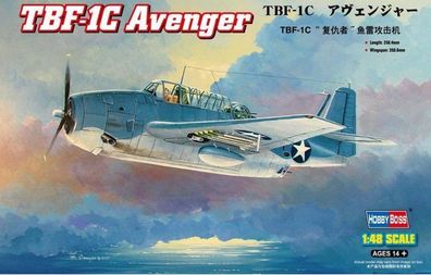 Hobby Boss 1:48 80314 Grumman TBF-1C Avenger