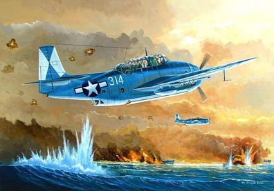 Hobby Boss 1:48 80325 TBM-3 Avenger Torpedo Bomber