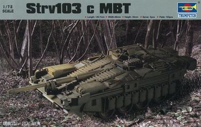 Trumpeter 1:72 7220 Strv103c MBZ