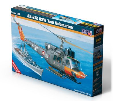 Mistercraft 1:72 D-57 AB-212 ASW Anti Submarine