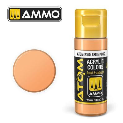 AMMO by MIG Jimenez ATOM COLOR Beige Pink