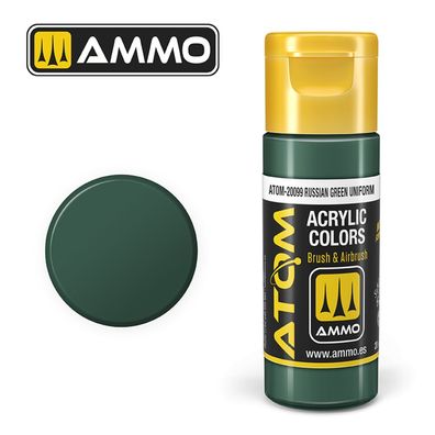 AMMO by MIG Jimenez ATOM COLOR Russian Green Uniform