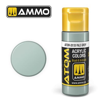 AMMO by MIG Jimenez ATOM COLOR Pale Grey