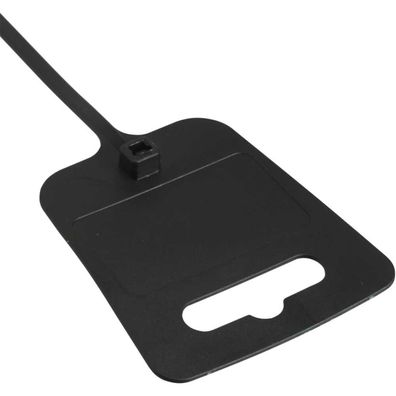 InLine® 59967J Kabelbinder mit Markierfeld und Eurolochung, Länge 200mm, Breite