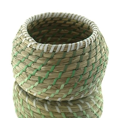 GASPER Korb M aus Seegras geflochten Ø ca. 20 cm