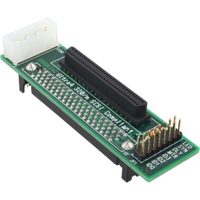InLine® 82680 SCSI-SCA U320 Adapter, 80pol Buchse auf 68pol mini Sub D Buchse