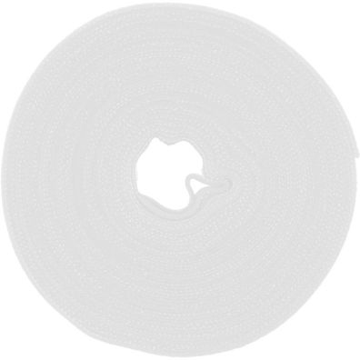 InLine® 59934W Kabelbinder, Klettverschlussband 16mm, weiß, 10m