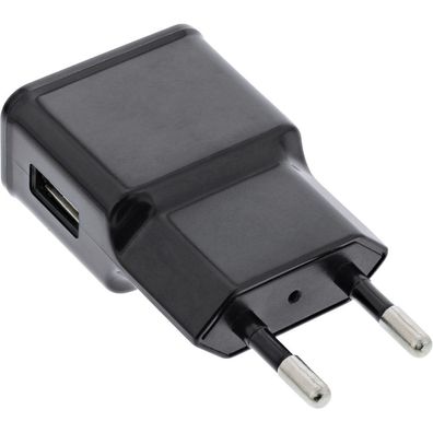 InLine® 31504S USB Ladegerät Single, Netzteil, Stromadapter, 100-240V zu 5V/1,2A,