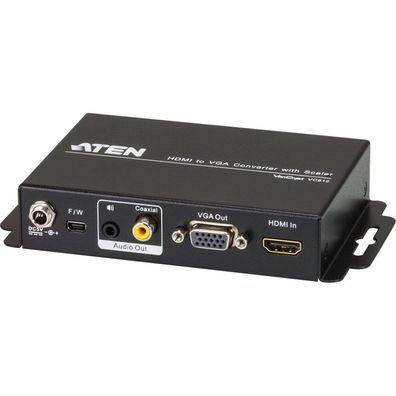 Aten VC812 VC812 Video-Konverter HDMI zu VGA mit Skalierfunktion bis FullHD 1080p