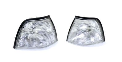 2x Blinkleuchte Blinker WEISS RECHTS LINKS Leuchte FÜR 82199403095 82199403096