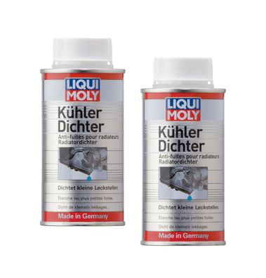 2x Kühlerdichter Abdichtung KÜHLER Dichter Haarrisse Aluminium Leckstellen