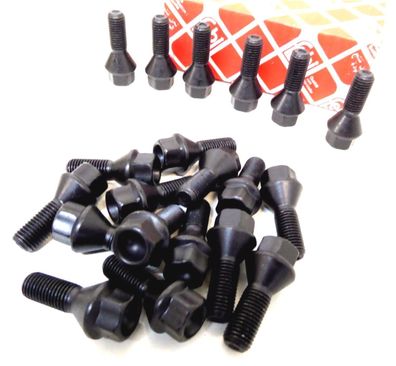 16x Radschraube Alufelgen Stahlfelge FÜR MINI R52 R55 R56 COOPER ONE R50 R53 BMW