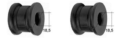 2x Lagerung 18.5mm Stabilisatorlager Lagerbuchse BUCHSE FÜR Mercedes A1243232385