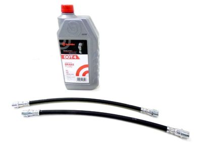 2x Bremsschlauch HA DOT4 für Mercedes W168 A140 A160 A170 A190 A210 VANEO