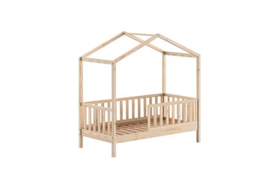 Juniorbett Karie 148x76x151 Kinderbett Massivholz natur 17878