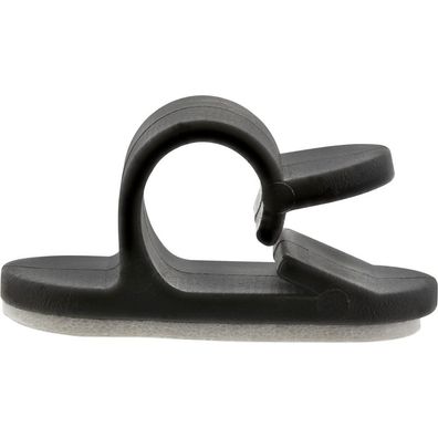 InLine® 59970K 10er Pack Kabelmanager, mit Klebesockel, 2,8cm, schwarz