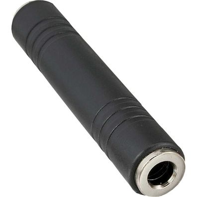 InLine® 99307 Audio Adapter, 6,3mm Klinke Buchse / Buchse, Stereo