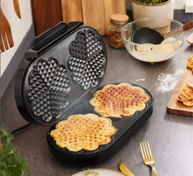 Silvercrest Doppel-Waffeleisen Waffelautomat Waffelmaker SDW 1200 C1, Neu