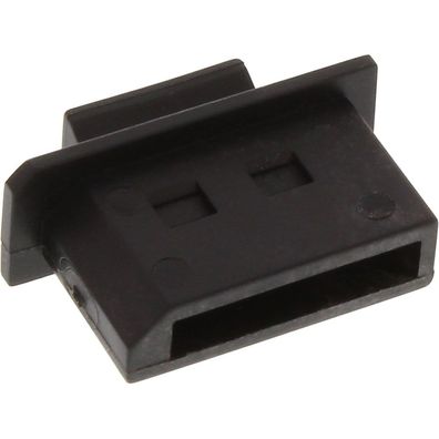 InLine® 59948H 50er Pack InLine® Staubschutz, für DisplayPort Buchse, schwarz