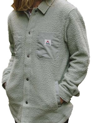 Passenger Women Fleece Hemd Rappel Recyceled Sherpa Oversized