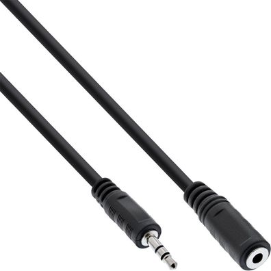 InLine® 99937 Klinke Verlängerung, 3,5mm Klinke Stecker / Buchse, Stereo, 10m