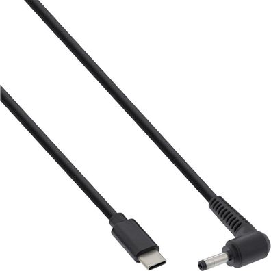 InLine® 26675 USB Typ-C zu BenQ/ASUS Notebook (rund/klein) Ladekabel, 2m