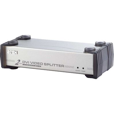 Aten VS162 Video-Splitter DVI 2-fach Monitor-Verteiler mit Audio