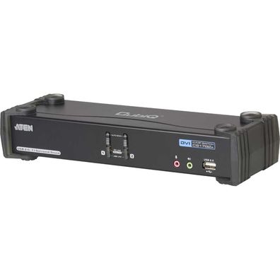 Aten CS1782A CS1782A CubiQ KVMP-Switch 2-fach, DVI, USB 2.0, Audio 7.1