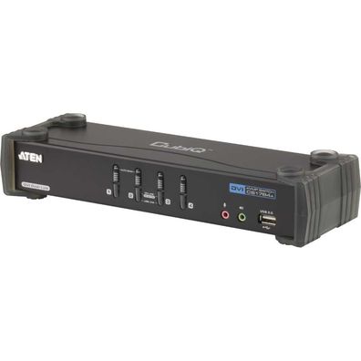 Aten CS1784A CS1784A CubiQ KVMP-Switch 4-fach, DVI, USB 2.0, Audio 2.1