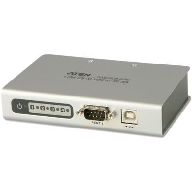 Aten UC2324 UC2324 Konverter Hub USB zu 4x Seriell RS232 9pol