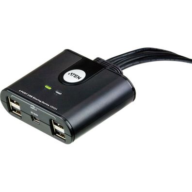 Aten US424 US424 USB 2.0 Data Switch, 4 USB-Geräte an 4 PC, elektronisch