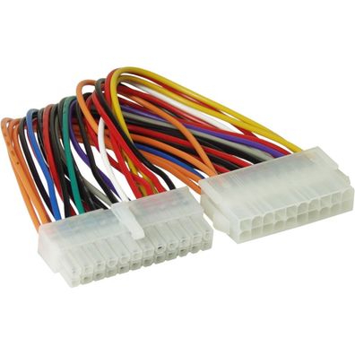 InLine® 26637 Stromadapter intern, 20pol ATX Netzteil zu 24pol EPS12V Mainboard,