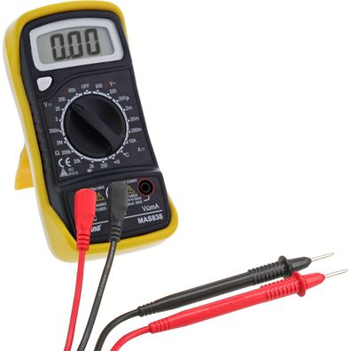 InLine® 43117 Multimeter, mit Temperatursensor und Transistormessung