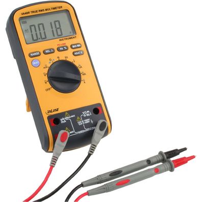InLine® 43114 Multimeter mit PC-Anbindung über USB