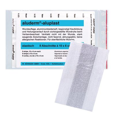 aluderm Nachfüllset aluplast 1009196 10x6cm 12 St./Pack