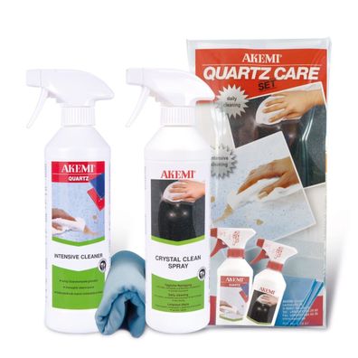 Quartz Care Set Zur Reinigung, Schutz und Pflege von Quarz-Kompositgesteinen