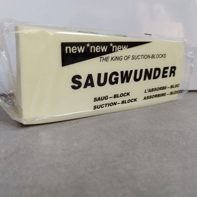 1 x Saugwunder Saug Schwamm Saugblock extra superstark