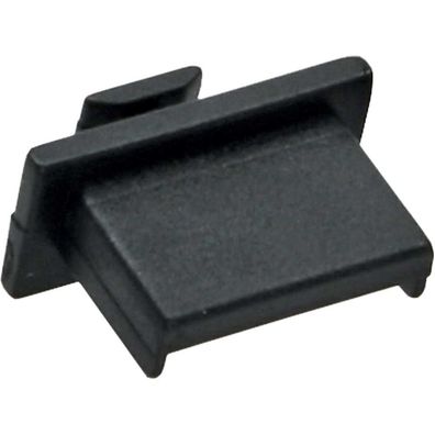 InLine® 59948A Staubschutz, für USB A Buchse, schwarz, 50er Pack