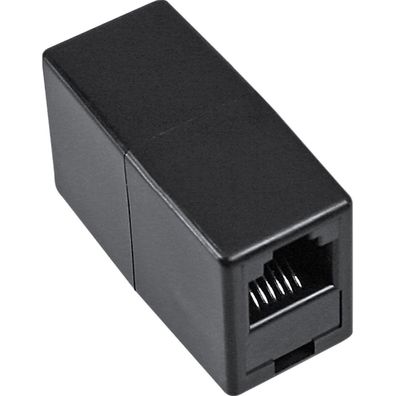 InLine® 69999 Modular Kupplung, RJ12 Buchse / Buchse