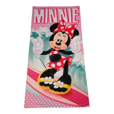 Minnie Mouse "Wellenreiter" Strandtuch / Strandlaken / Badetuch 70 x 140cm | 100