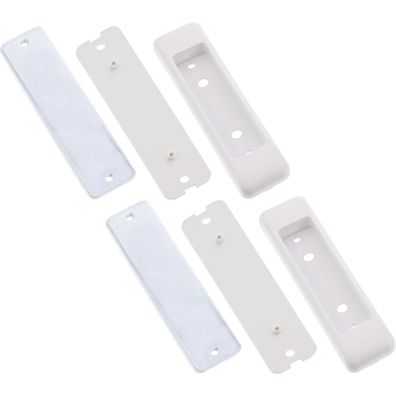 InLine® 23181C InLine® Slatwall Befestigungskit, für Tischhalterung Panel, 2er Set