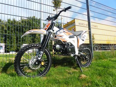 125ccm Dirtbike Pitbike KXD 612 4Takt Automatik 17/14 Enduro Cross Motorrad