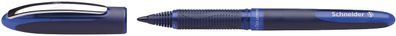 Schneider 183003 Tintenroller One Business - 0,6 mm, blau (dokumentenecht)