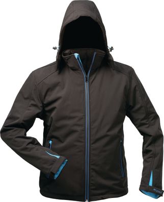 Wintersoftshelljacke Uranos Gr.L schwarz/blau ELYSEE