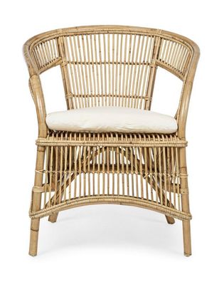 2er Set Sessel Consuelo 68 x 65 x 82 cm Rattan Stuhl