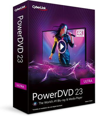 CyberLink PowerDVD 23 Ultra Dauerlizenz