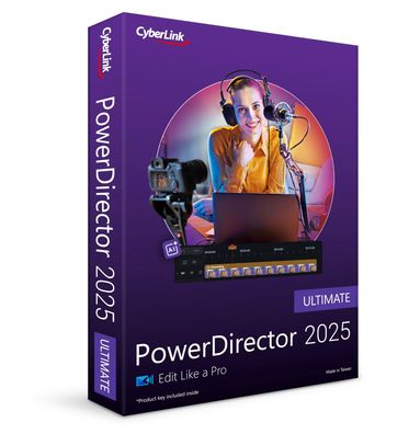 Cyberlink PowerDirector 2025 Ultimate Vollversion